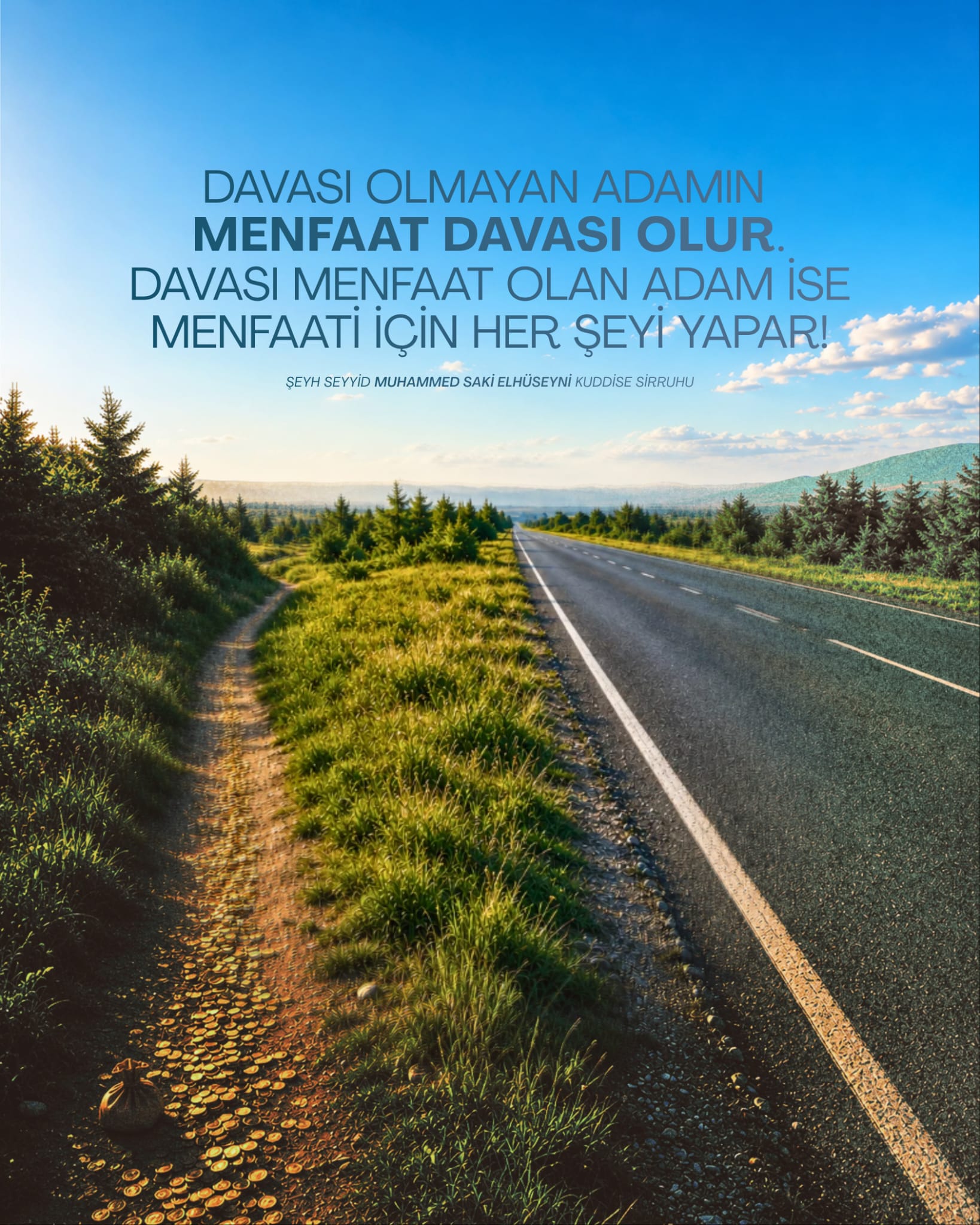 Davası Olanın Yolu Hak Yoludur