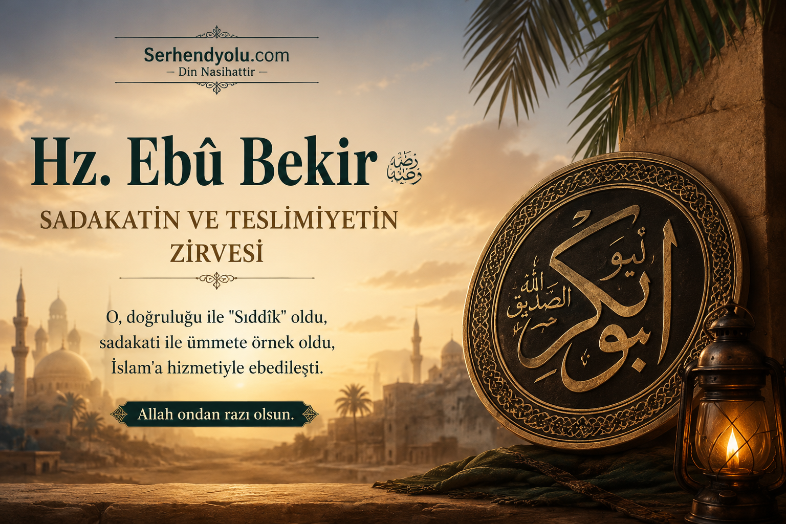 Hz. Ebû Bekir (radıyallahu anh) Kimdir? Hayatı, Faziletleri ve İslam’a Hizmetleri